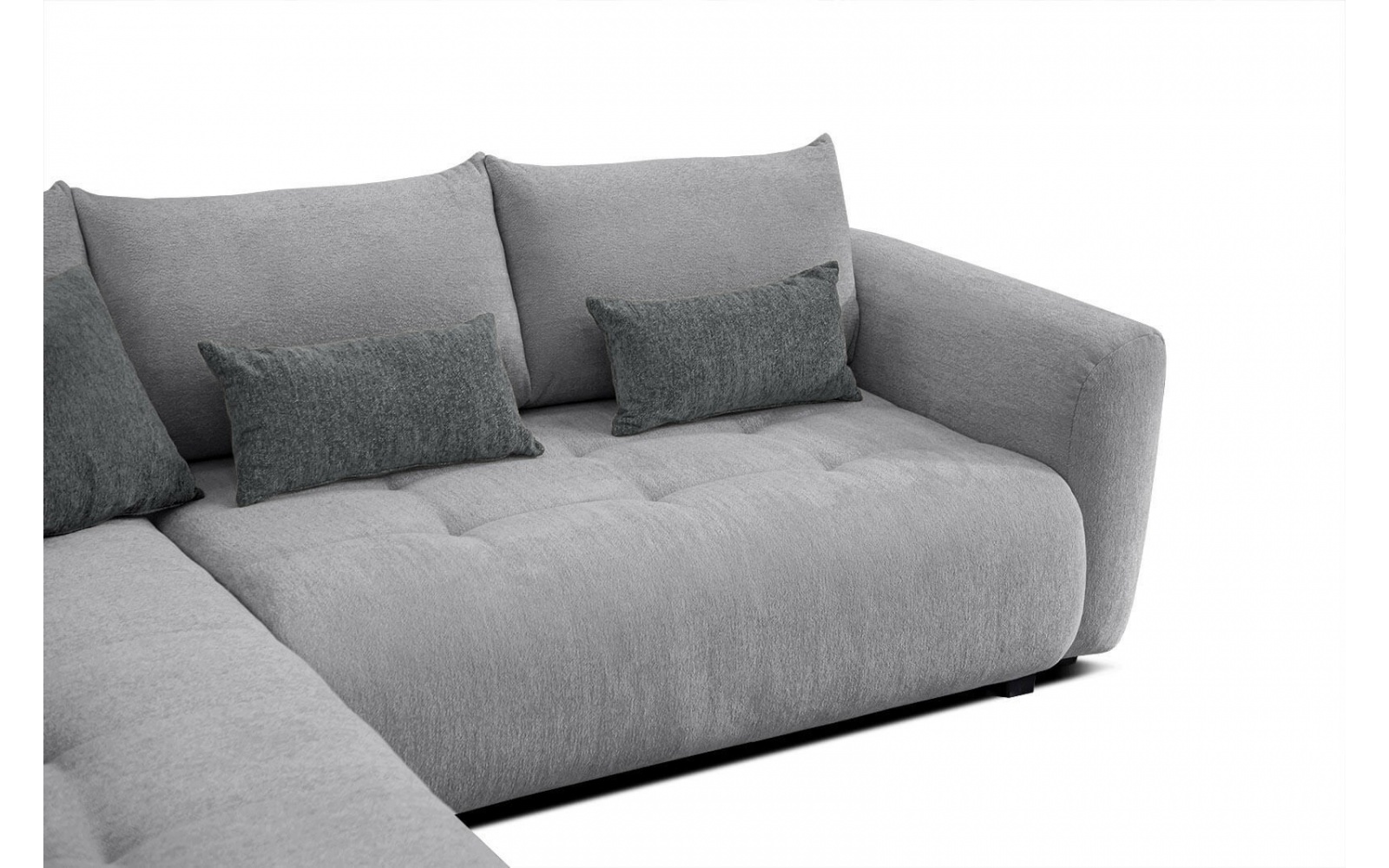 Ecksofa links mit Schlaffunktion 5-Sitzer SORENO