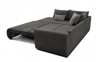 Ecksofa links mit Schlaffunktion 5-Sitzer SORENO