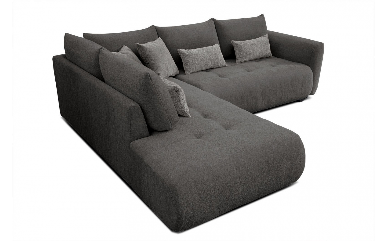 Ecksofa links mit Schlaffunktion 5-Sitzer SORENO