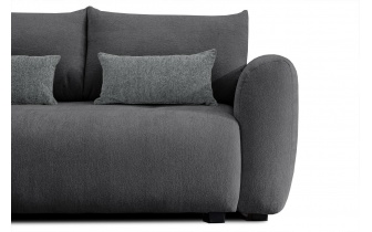 Ecksofa links mit Schlaffunktion 5-Sitzer SORENO