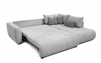 Ecksofa rechts mit Schlaffunktion 5-Sitzer SORENO