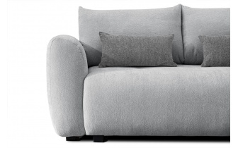 Ecksofa rechts mit Schlaffunktion 5-Sitzer SORENO