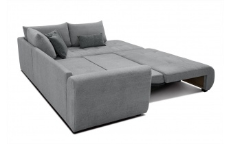 Ecksofa rechts mit Schlaffunktion 5-Sitzer SORENO