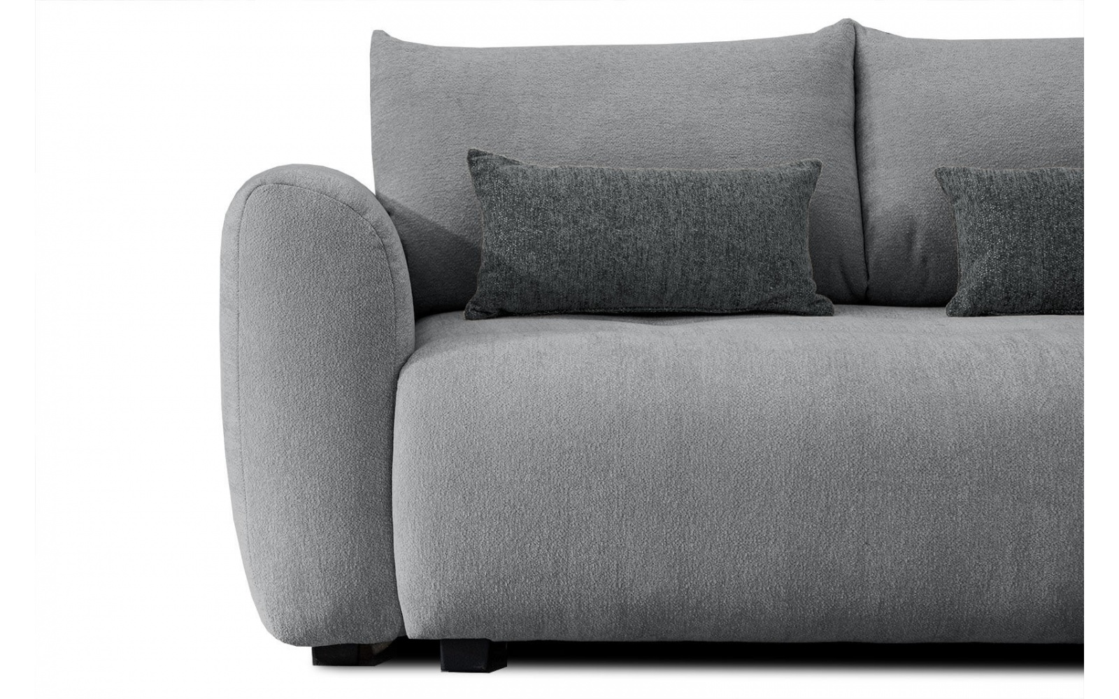 Ecksofa rechts mit Schlaffunktion 5-Sitzer SORENO