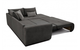 Ecksofa rechts mit Schlaffunktion 5-Sitzer SORENO