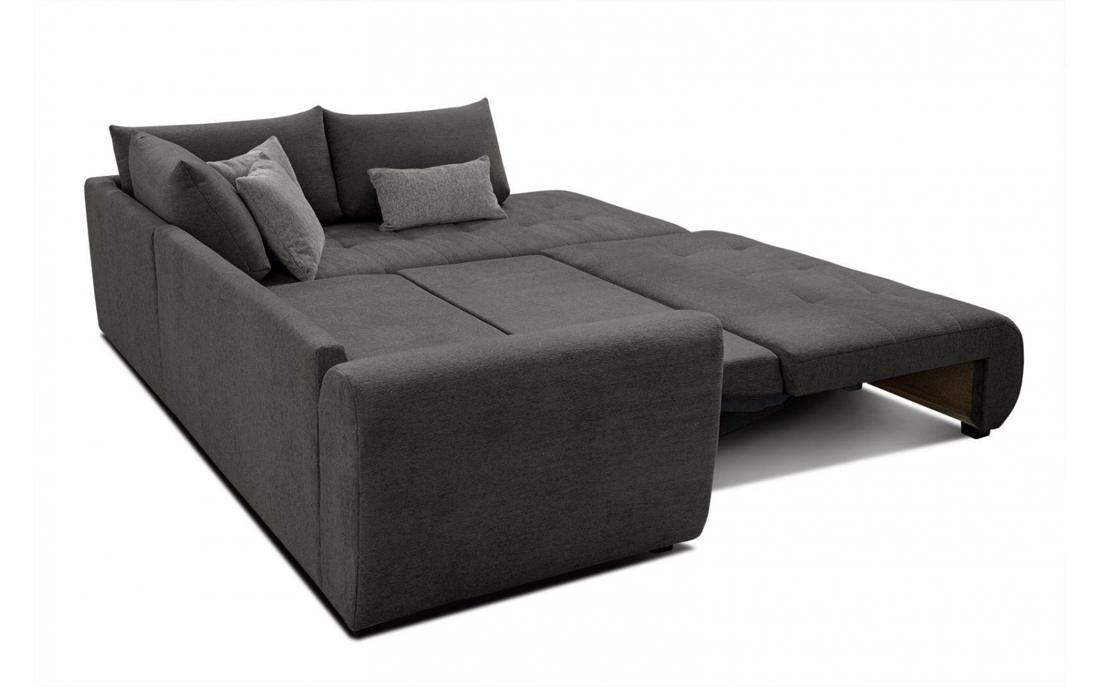 Ecksofa rechts mit Schlaffunktion 5-Sitzer SORENO