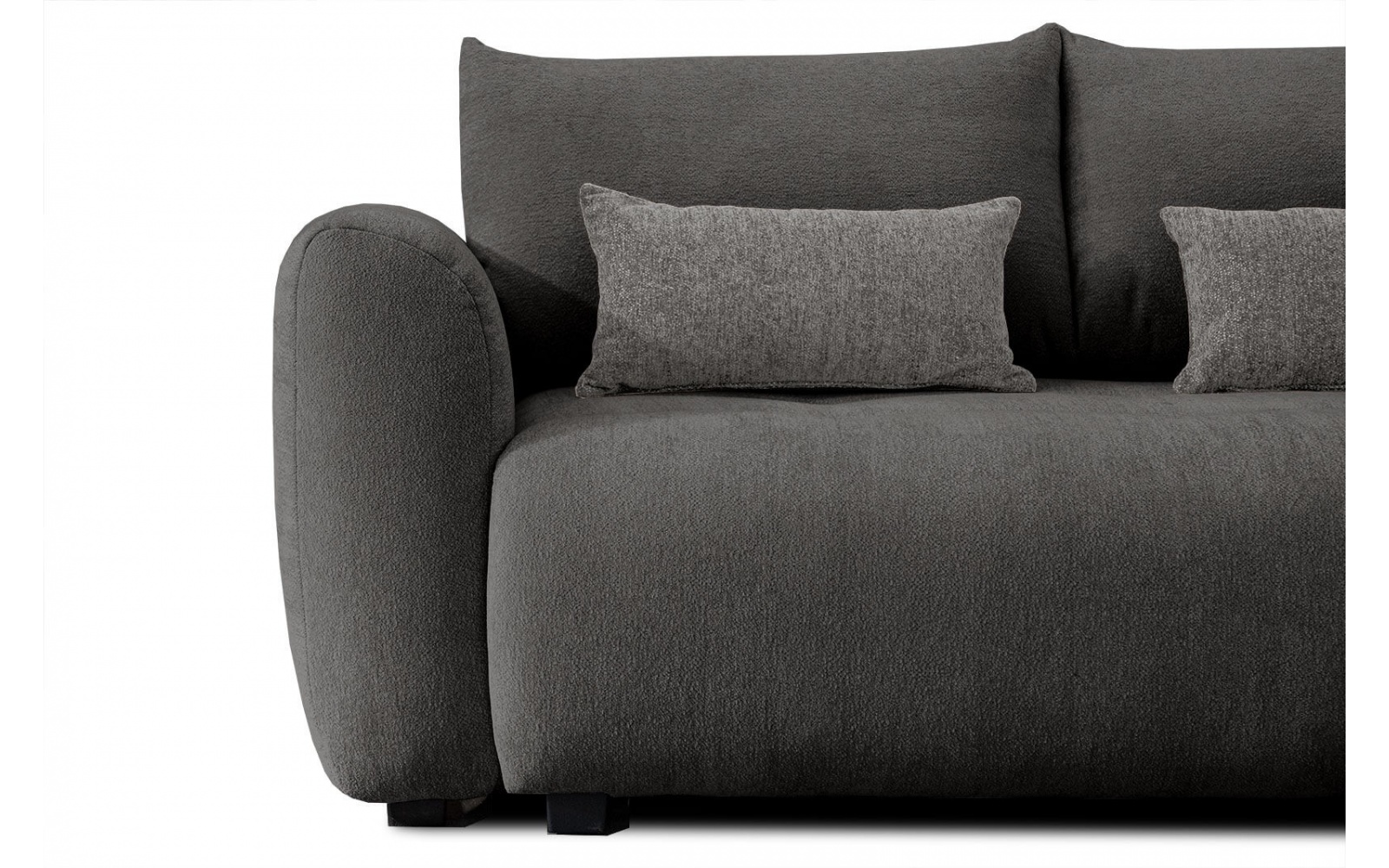 Ecksofa rechts mit Schlaffunktion 5-Sitzer SORENO