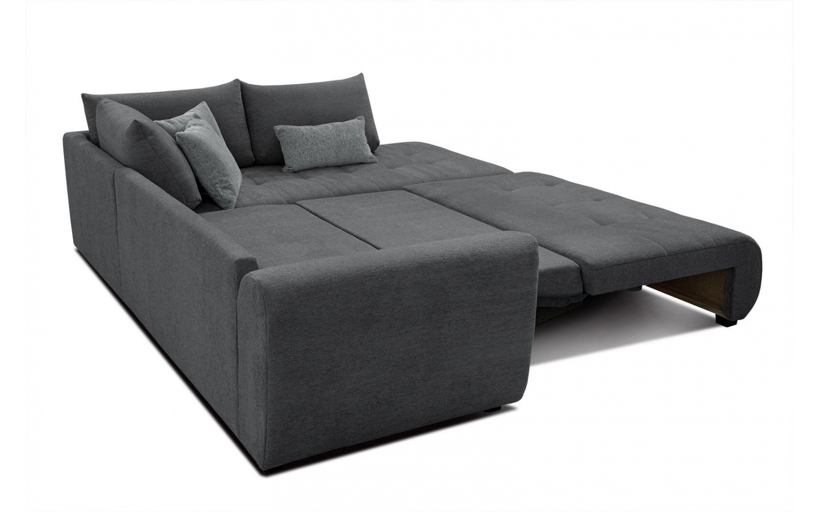 Ecksofa rechts mit Schlaffunktion 5-Sitzer SORENO