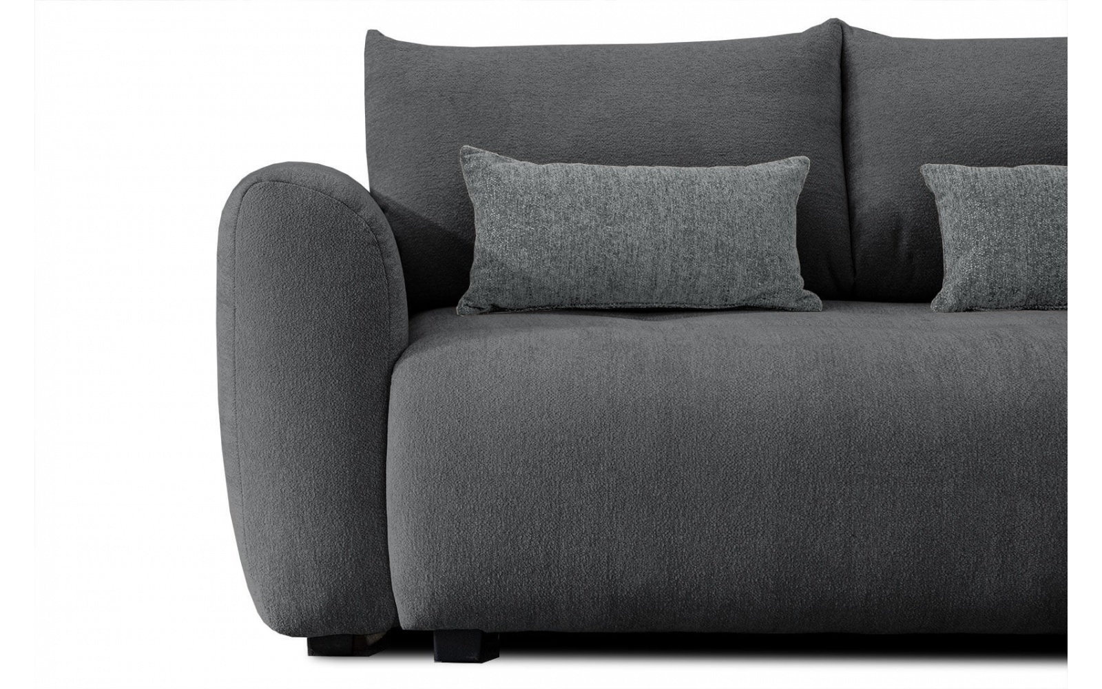 Ecksofa rechts mit Schlaffunktion 5-Sitzer SORENO