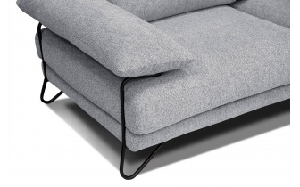 Ecksofa rechts 5-Sitzer LORI