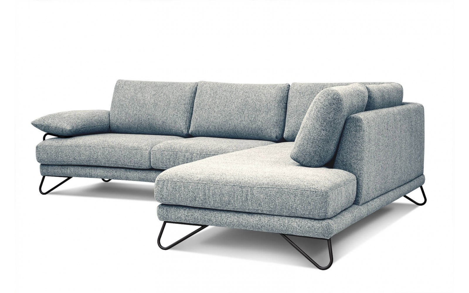 Ecksofa rechts 5-Sitzer LORI