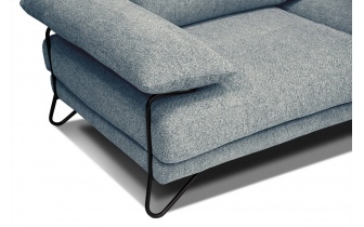 Ecksofa rechts 5-Sitzer LORI