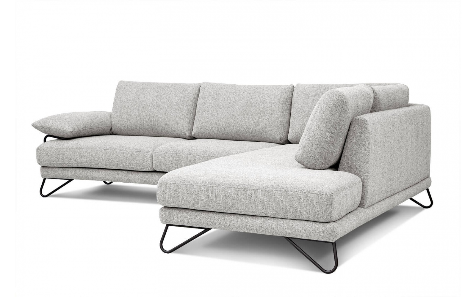 Ecksofa rechts 5-Sitzer LORI