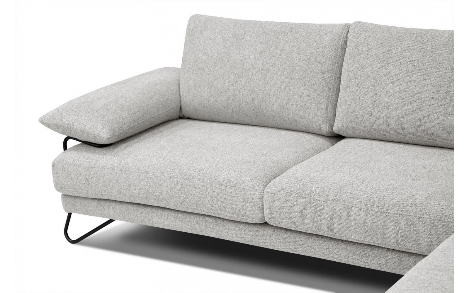 Ecksofa rechts 5-Sitzer LORI