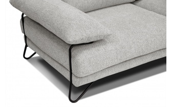 Ecksofa rechts 5-Sitzer LORI