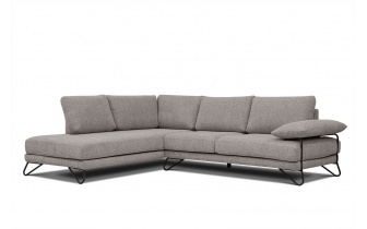 Ecksofa links 5-Sitzer LORI