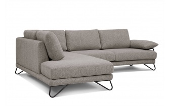 Ecksofa links 5-Sitzer LORI