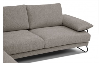 Ecksofa links 5-Sitzer LORI