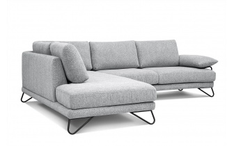 Ecksofa links 5-Sitzer LORI