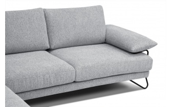 Ecksofa links 5-Sitzer LORI