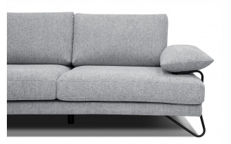 Ecksofa links 5-Sitzer LORI