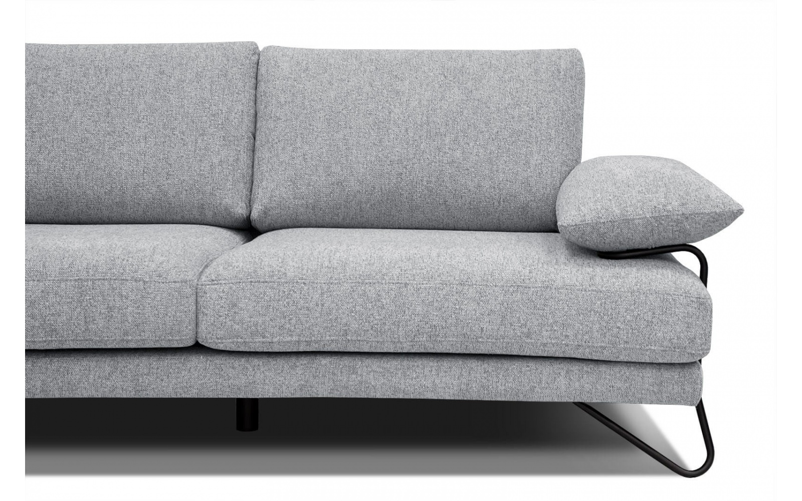 Ecksofa links 5-Sitzer LORI