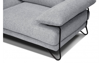 Ecksofa links 5-Sitzer LORI