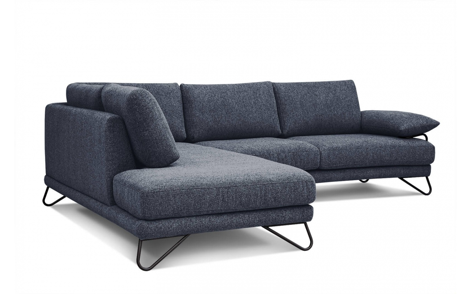 Ecksofa links 5-Sitzer LORI