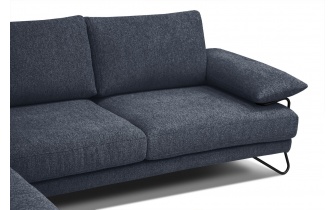 Ecksofa links 5-Sitzer LORI