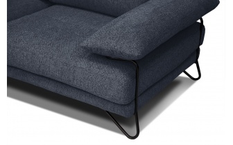 Ecksofa links 5-Sitzer LORI