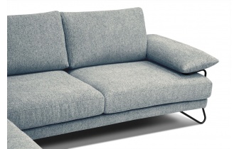 Ecksofa links 5-Sitzer LORI