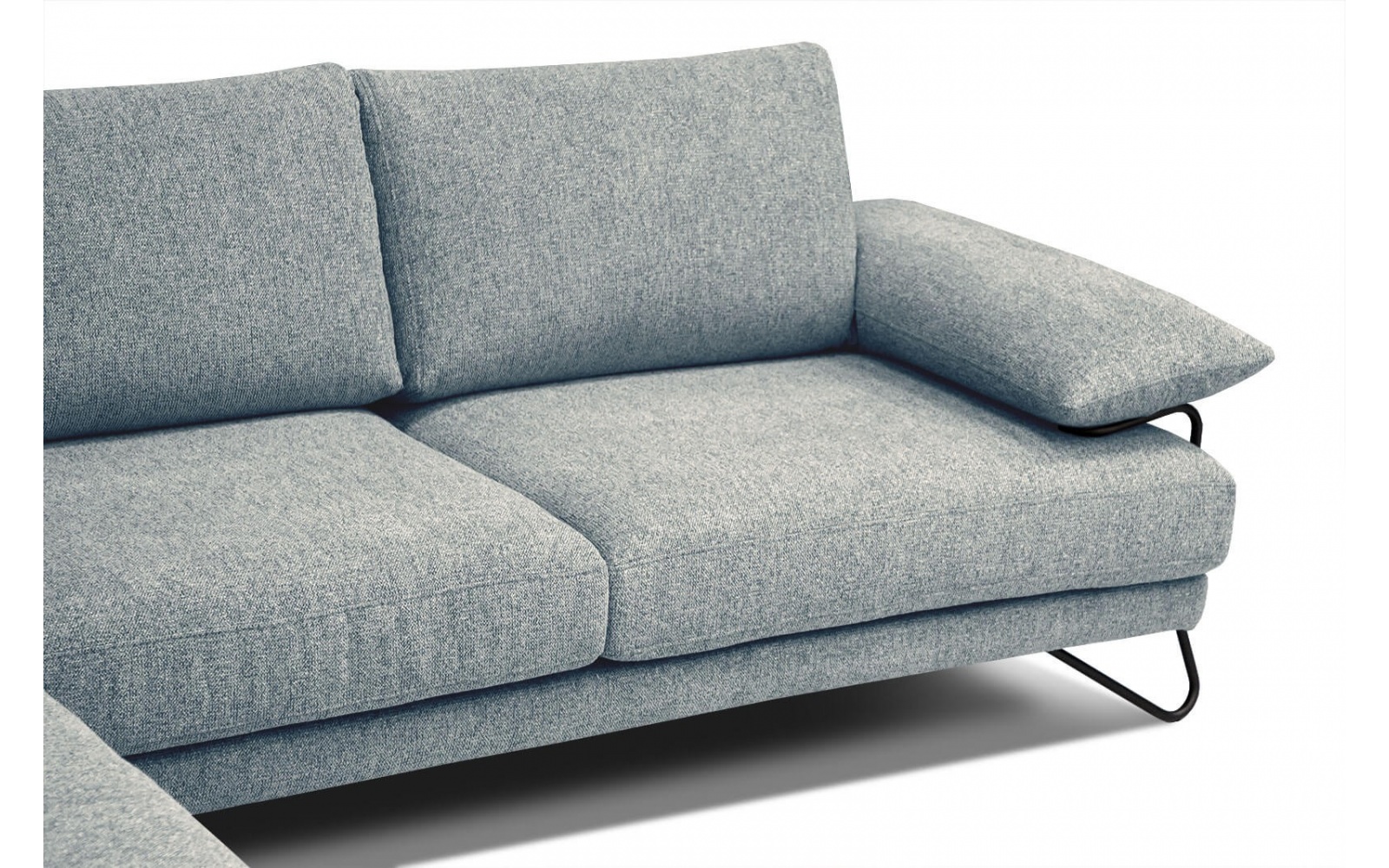 Ecksofa links 5-Sitzer LORI