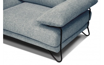 Ecksofa links 5-Sitzer LORI