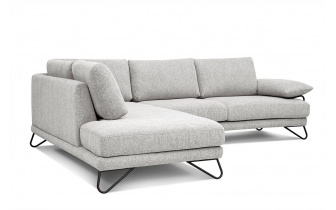 Ecksofa links 5-Sitzer LORI