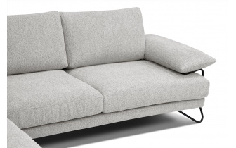 Ecksofa links 5-Sitzer LORI