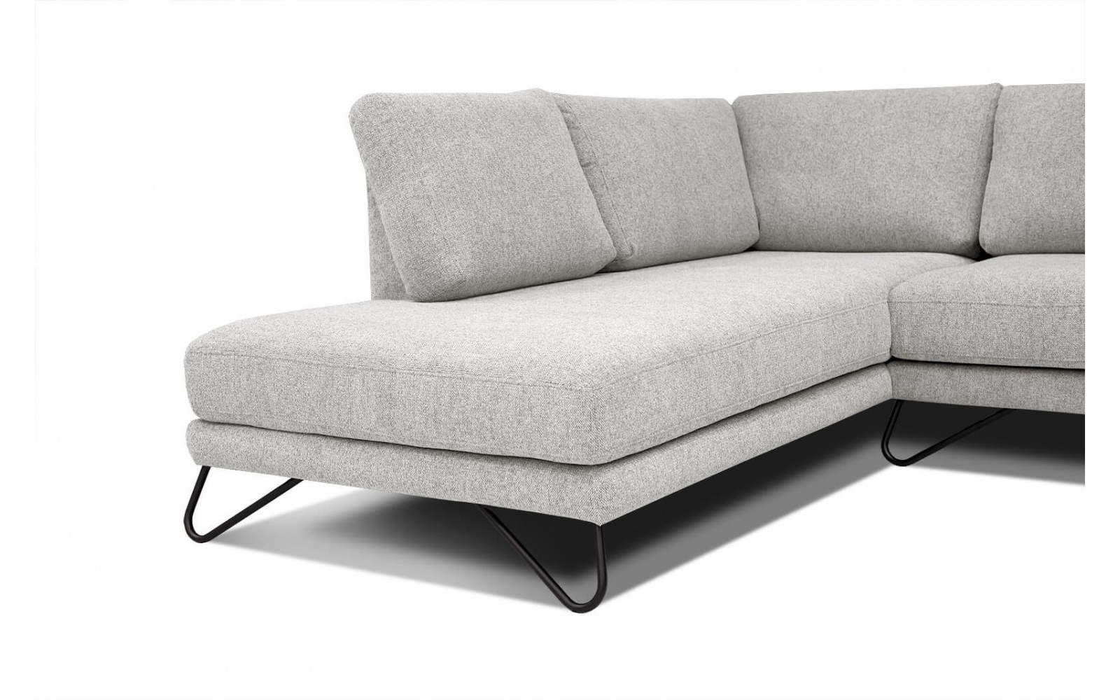 Ecksofa links 5-Sitzer LORI