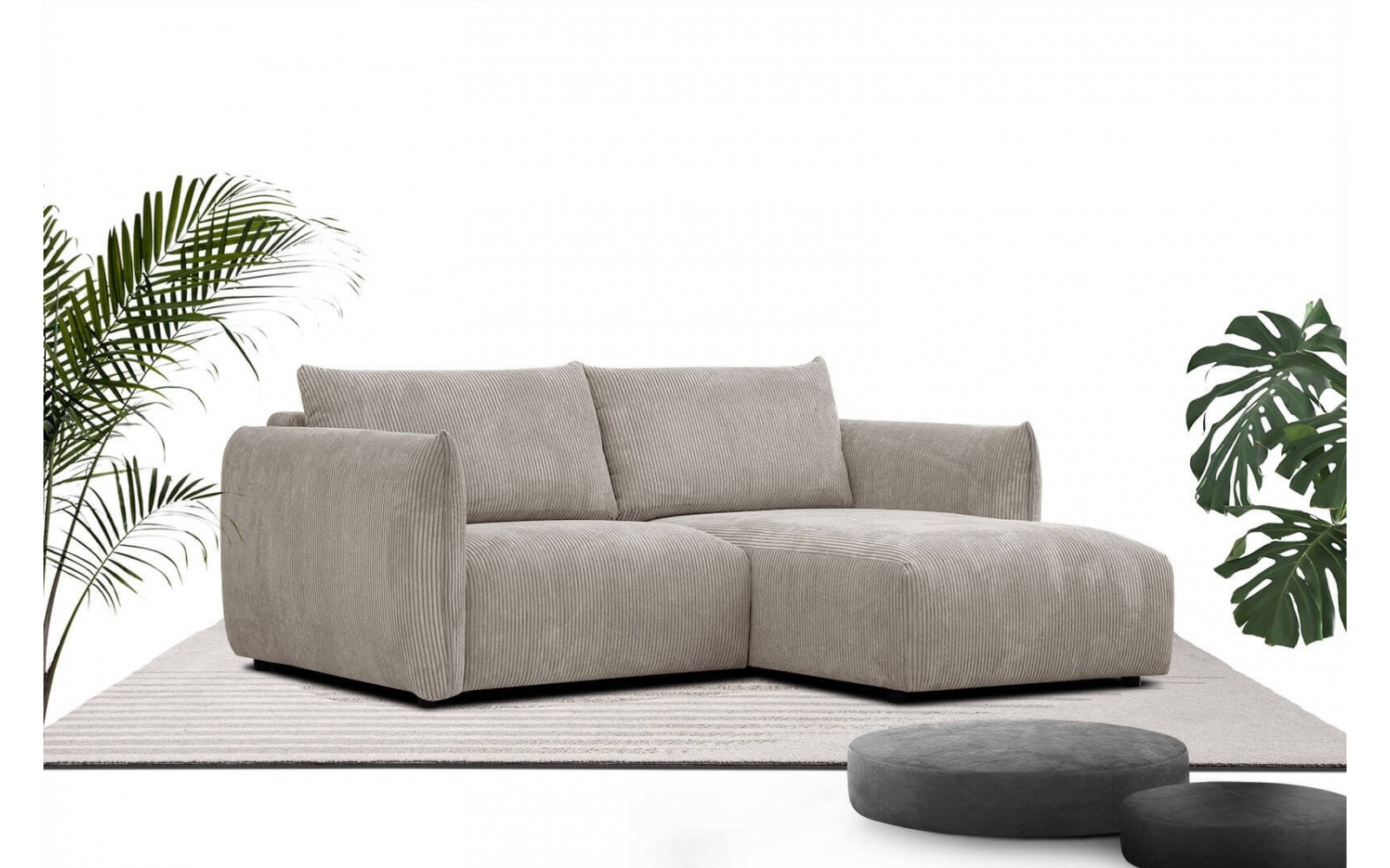 Ecksofa rechts 3-Sitzer TAUER