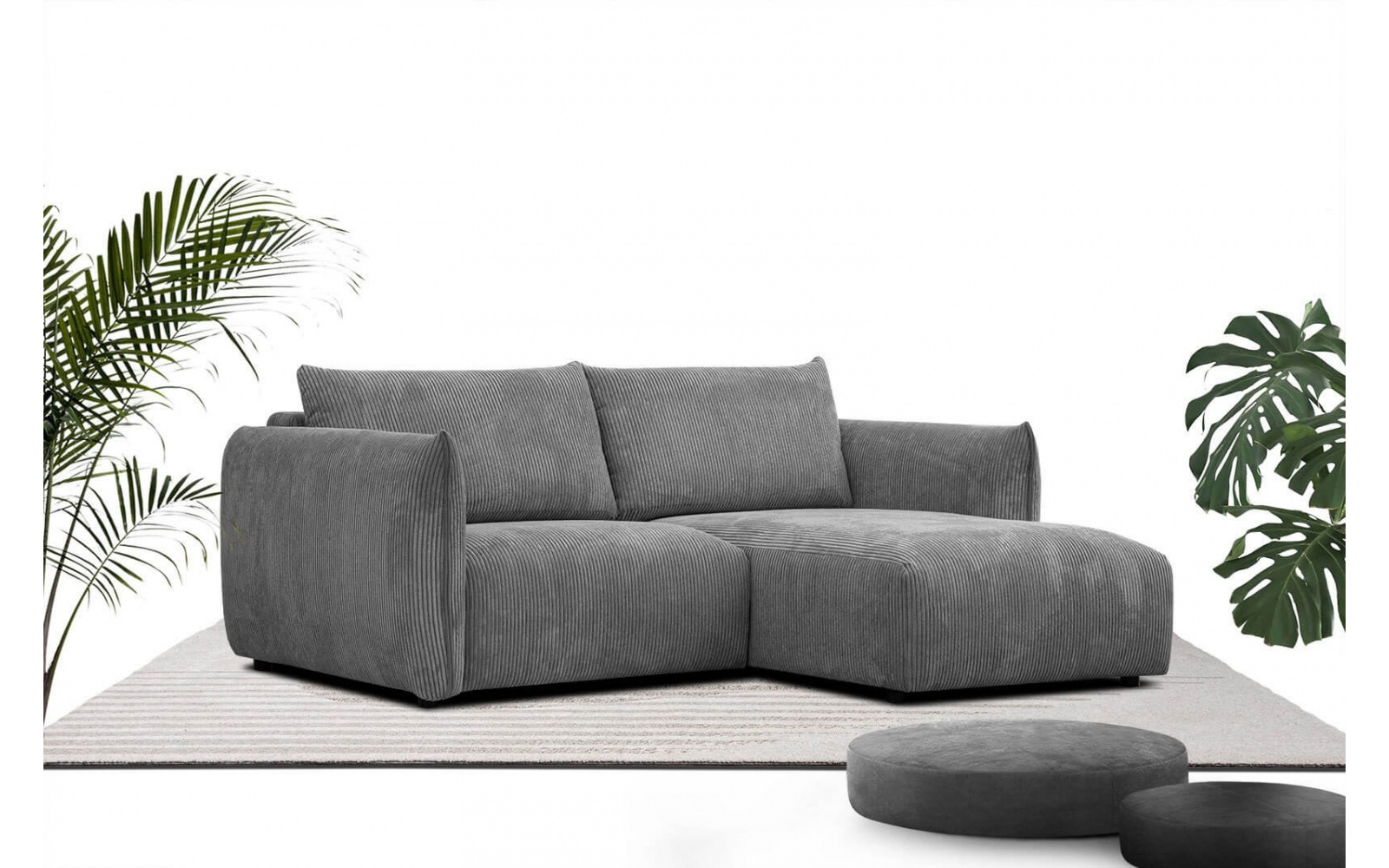 Ecksofa rechts 3-Sitzer TAUER