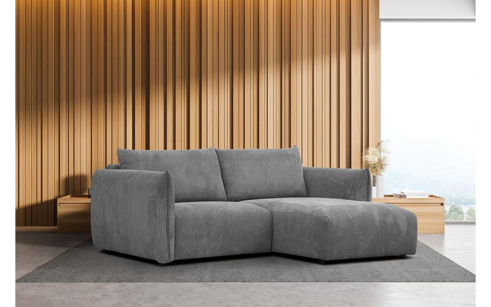 Ecksofa rechts 3-Sitzer TAUER