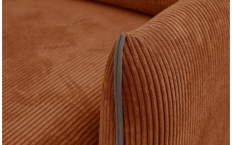 Ecksofa rechts 3-Sitzer TAUER