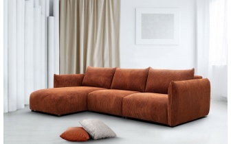 Ecksofa links 4-Sitzer TAUER