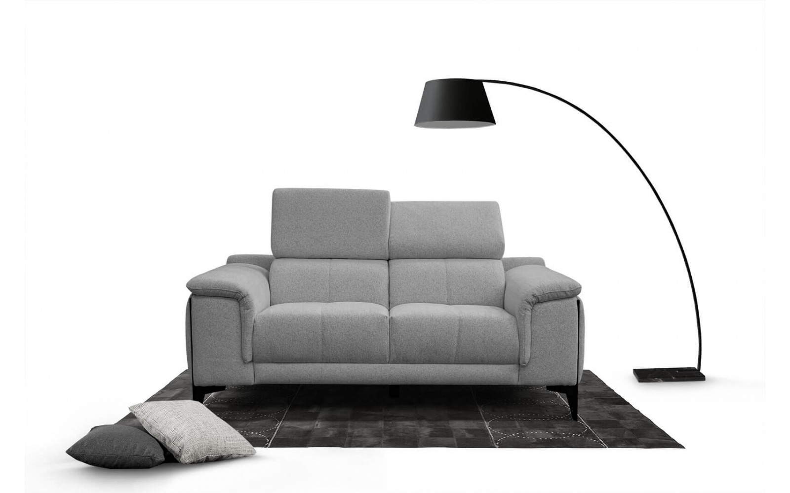 Sofa 2-Sitzer mit verstellbaren Kopfstützen MATERA