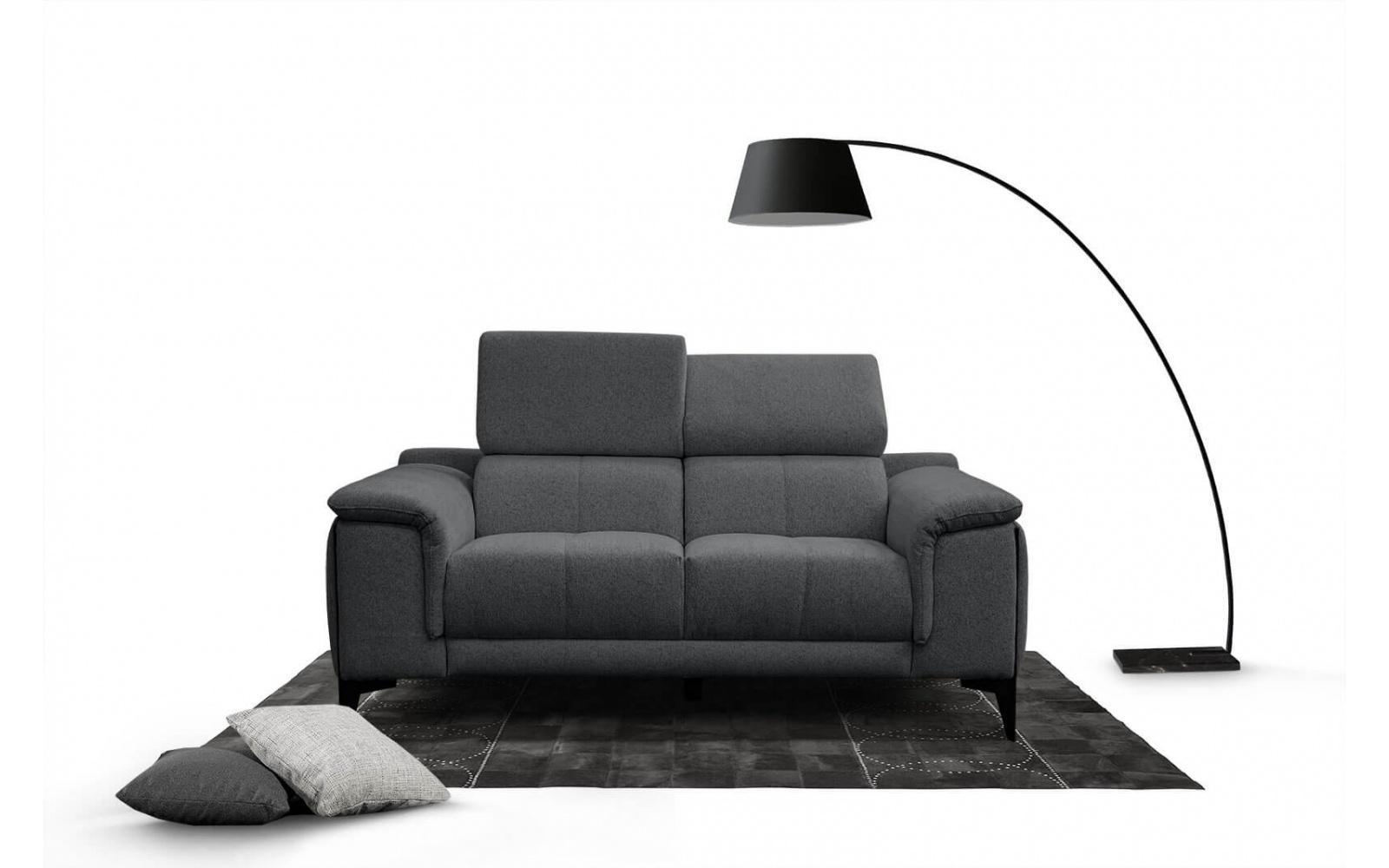 Sofa 2-Sitzer mit verstellbaren Kopfstützen MATERA