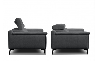 Sofa 2-Sitzer mit verstellbaren Kopfstützen MATERA