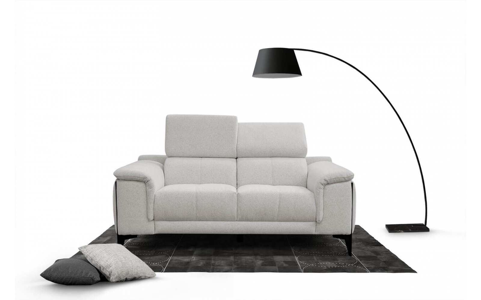 Sofa 2-Sitzer mit verstellbaren Kopfstützen MATERA