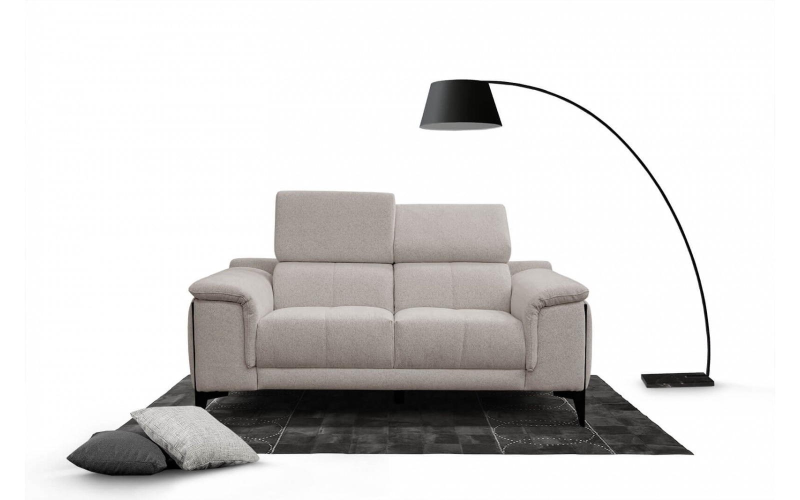 Sofa 2-Sitzer mit verstellbaren Kopfstützen MATERA