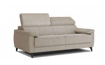 Sofa 3-Sitzer mit verstellbaren Kopfstützen TAUNUS