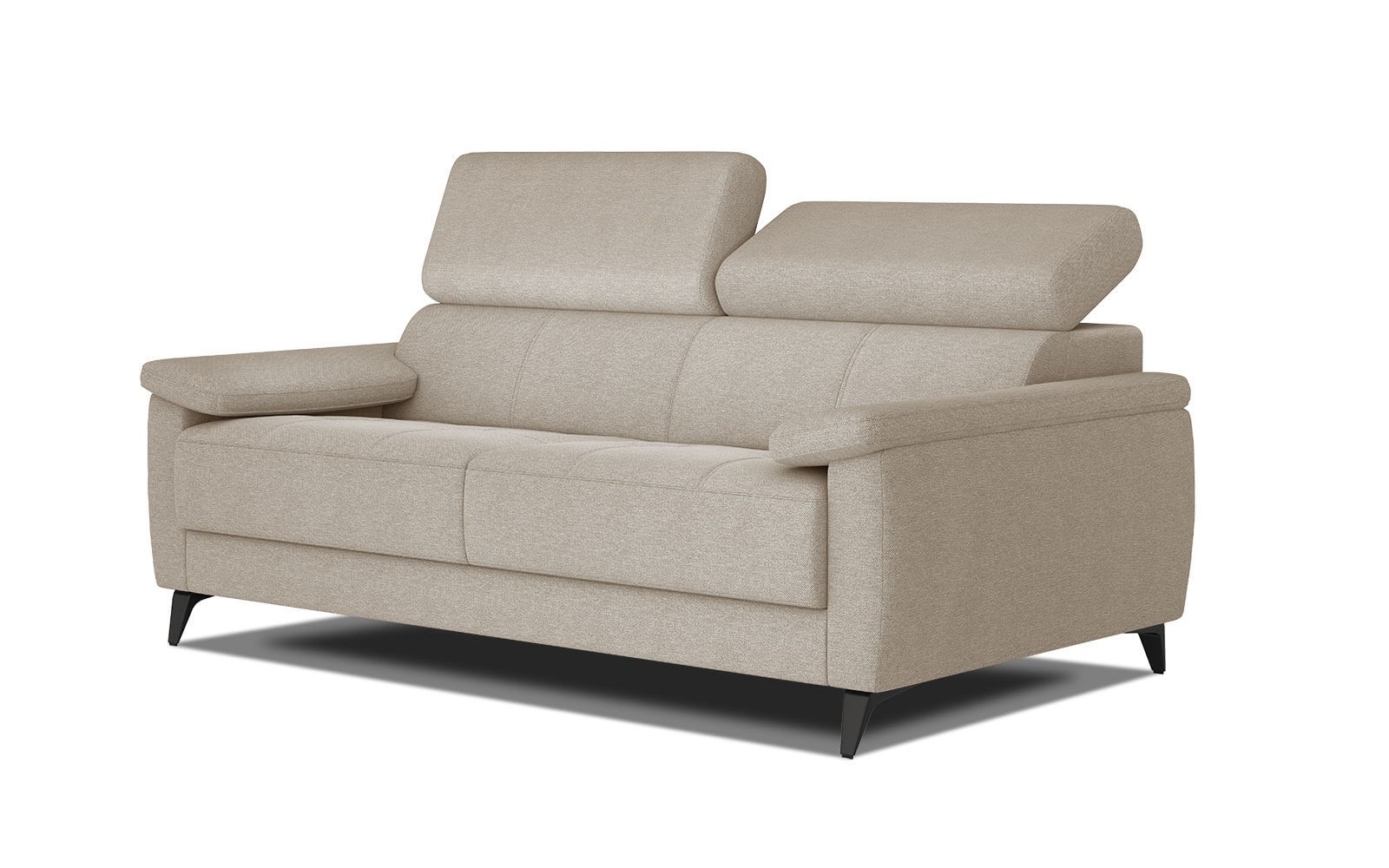 Sofa 3-Sitzer mit verstellbaren Kopfstützen TAUNUS