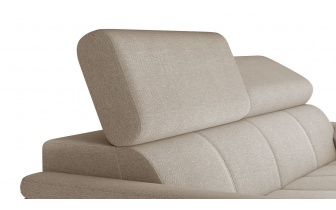 Sofa 3-Sitzer mit verstellbaren Kopfstützen TAUNUS