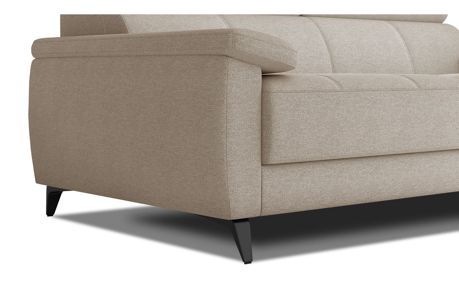 Sofa 3-Sitzer mit verstellbaren Kopfstützen TAUNUS